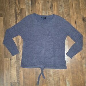 Barefoot Dreams Sweater Womens XS CozyChic Ultra Lite Tie Front Dolman Knit